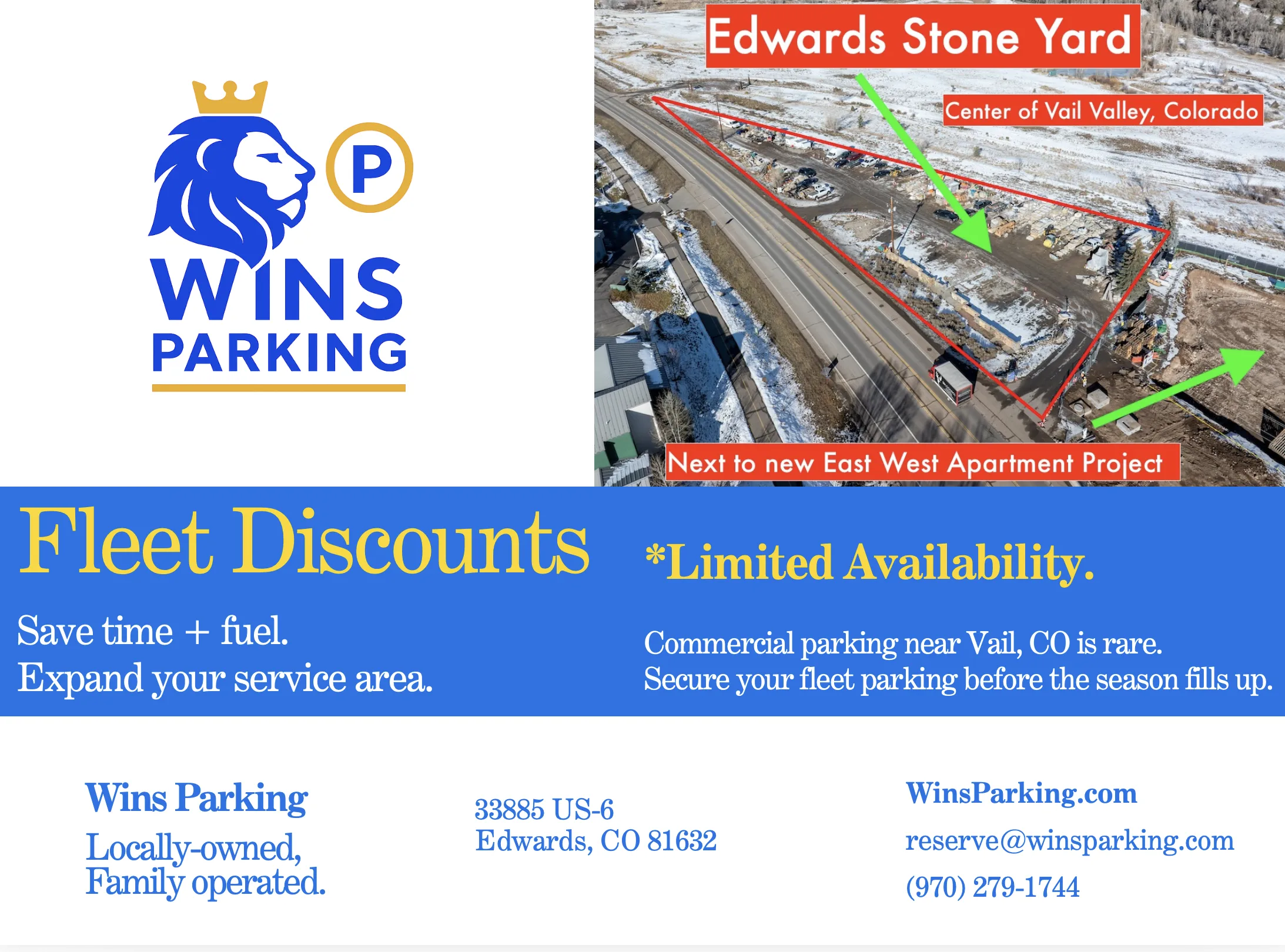 Fleet Discounts - Limited Availability at Edwards Stone Yard