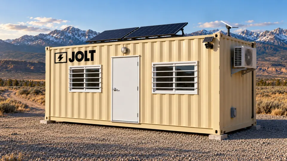 JOLT Grid-Free office, built in Gypsum by Jolt Rents, a Wins Parking division.