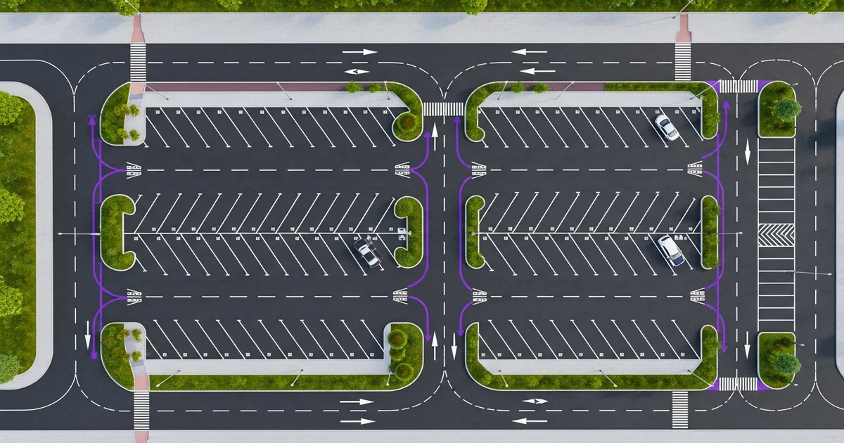 Parking Space Optimization & Layout Efficiency